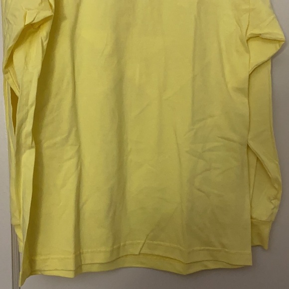 NWOT obey yellow long sleeve size: M - Picture 3 of 8